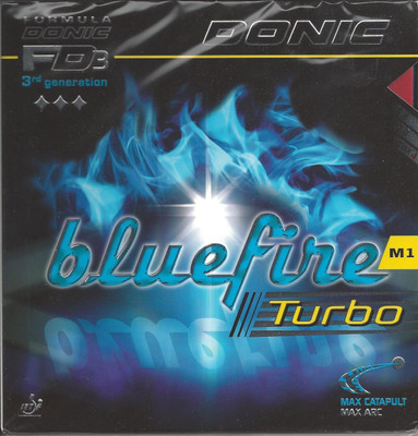 

Donic Blue Fire M1 Turbo Red 2.8 mm Table Tennis Rubber(Red)