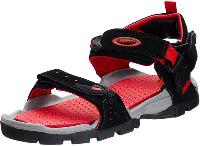 

Sparx Men Black Red Sports Sandals