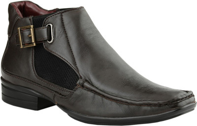 

Delize Genuine Leather Monk Strap For Men(Black