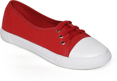 

Bruno Manetti Canvas Shoes For Women(Red