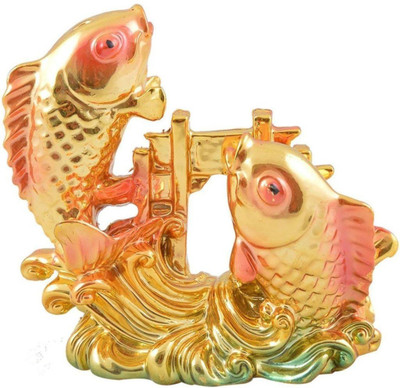

Gubbarey Decorative Showpiece - 7 cm(Polyresin, Gold)