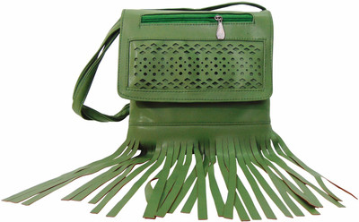 

Estoss Women Casual Green PU Sling Bag