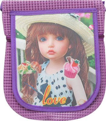 

zuberi couture Girls Casual Purple PU Sling Bag