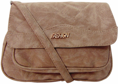 

Estoss Women Casual Beige PU Sling Bag