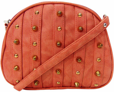 

Estoss Women Casual Pink PU Sling Bag