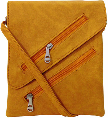 

Estoss Women Casual Tan PU Sling Bag