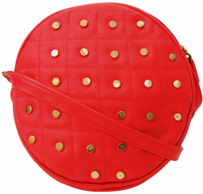 

Estoss Women Casual Red PU Sling Bag