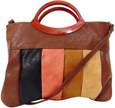 

Estoss Women Casual Brown PU Sling Bag