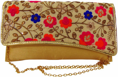 

Estoss Women Casual Yellow Silk Sling Bag