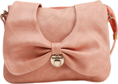 

zuberi couture Girls Casual Pink PU Sling Bag