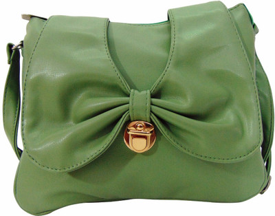 

Estoss Women Casual Green PU Sling Bag