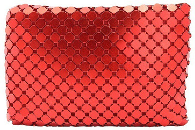 

zuberi couture Girls Casual Red Metal Sling Bag