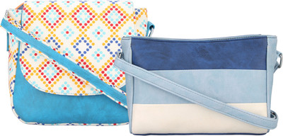 

Vivinkaa Women Casual Multicolor Leatherette Sling Bag