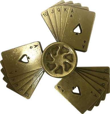 

Toygully Ace golden stress relief spinner(Gold)