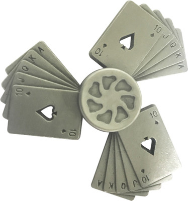 

Toygully ace grey stress relief spinner(Grey)