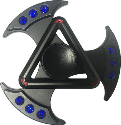 

Toygully Blue swarovski Stress Relief Fidget Spinner(Multicolor)