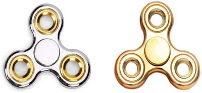 

Flipzon Chrome Spinner (Pack of 2)(Multicolor)