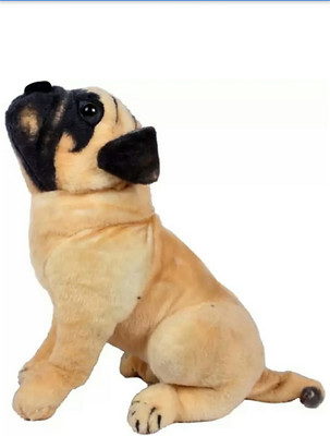 

soniya Enterprises dog - 40 cm(Brown)
