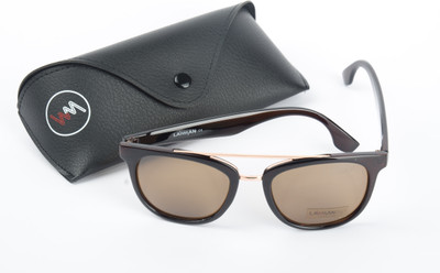 

LAWMAN PG3 Wayfarer Sunglasses(Brown
