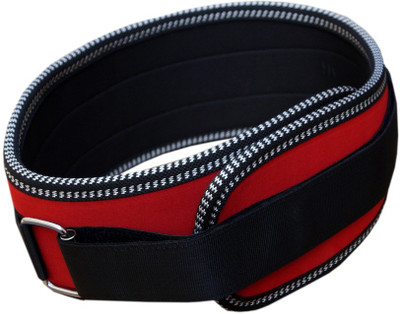 

APRODO EVA WEIGHT LIFTING BACK GYM BELT (RED) Size-S Waist Support (S, Red)