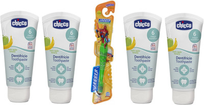

Chicco Baby Combo Set 4pcs(200 g, Pack of 5)