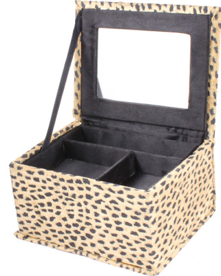

CompetentCraft Vanity box use to store makeup and jewellery products Vanity Box(Cream)