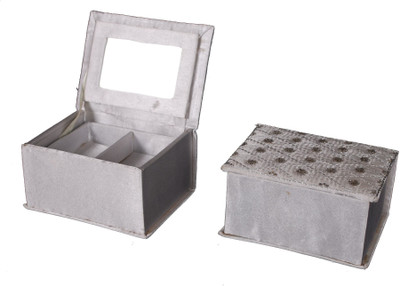 

CompetentCraft Vanity Box use to store makeup or jewellery products Vanity Box(Grey)