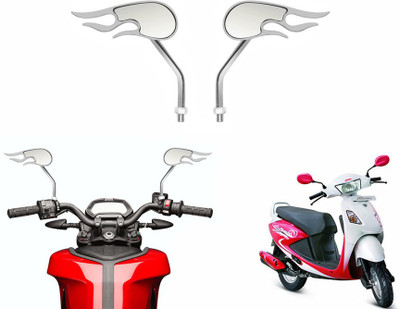 

Speedwav Manual Rear View Mirror For Hero Pleasure(Left, Right)