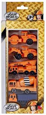 

Hamleys NE John World 5PK CONSTRUCTION VEHICLES(Multicolor)