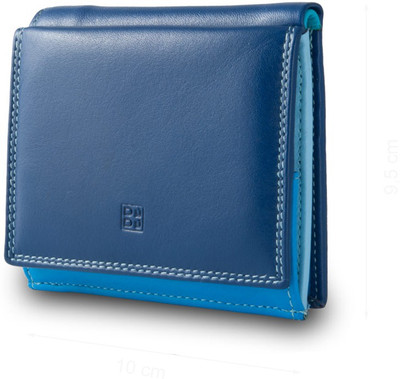 

Dudu Men Blue Genuine Leather Wallet(8 Card Slots)