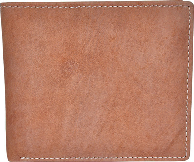 

Chandair Men Brown Genuine Leather Wallet(8 Card Slots), Cedar brown