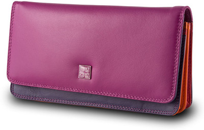 

Dudu Women Casual Pink, Purple Genuine Leather Wallet(12 Card Slots), Fuxia