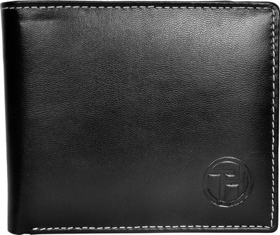 

Chandair Men Black Genuine Leather Wallet(9 Card Slots)