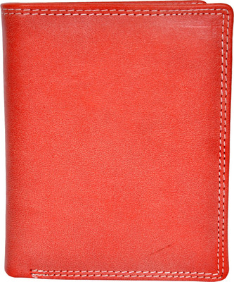 

Chandair Men Pink Genuine Leather Wallet(10 Card Slots), Soft pink
