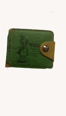

BABA BLESSINGS Boys Green Artificial Leather Wallet(12 Card Slots), Blue;green