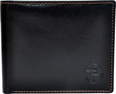

Chandair Men Black Genuine Leather Wallet(9 Card Slots)
