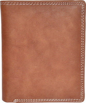 

Chandair Men Brown Genuine Leather Wallet(10 Card Slots), Mocha brown