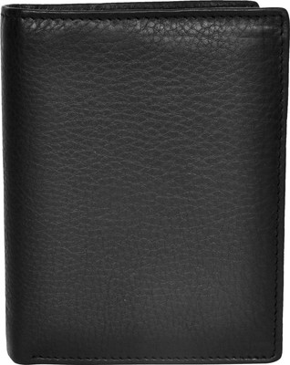 

Chandair Men Black Genuine Leather Wallet(15 Card Slots)