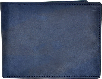 

Chandair Men Blue Genuine Leather Wallet(11 Card Slots), Navy blue