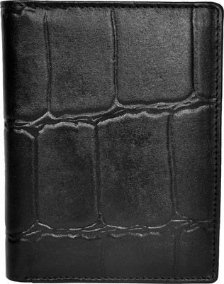 

Chandair Men Black Genuine Leather Wallet(12 Card Slots)