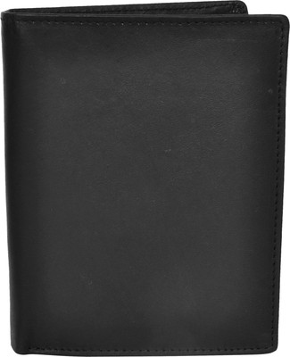 

Chandair Men Black Genuine Leather Wallet(15 Card Slots)