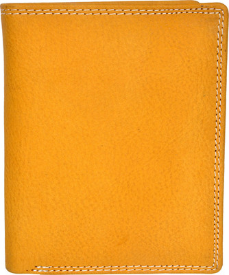 

Chandair Men Gold Genuine Leather Wallet(10 Card Slots), Golden