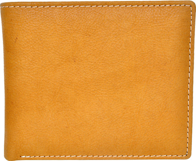 

Chandair Men Brown Genuine Leather Wallet(8 Card Slots), Light tawny brown