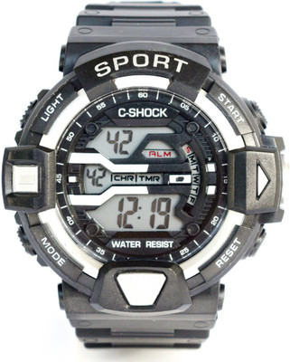 

Creator Sports Shock-Water Resistant Day-Alarm Standard Display New Watch - For Men & Women
