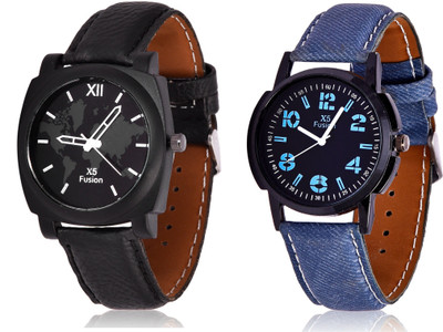 

X5 Fusion BLK_STRP_MAP_PLUS_BLU_JEANS Watch - For Men