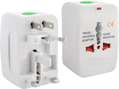 

FOX MICRO UNIVERSAL Worldwide Adaptor(White)