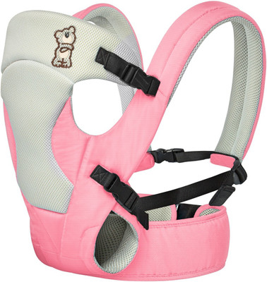 

R for Rabbit New Cuddle Snuggle Baby Carrier(Pink Grey, Front carry facing out)