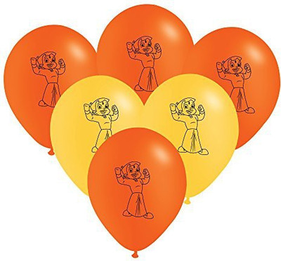

PARTY PROPZ Printed CHOTA BHEEM DECORATION/PACK OF 10 /CHOTA BHEEM PARTY SUPPLIES Balloon(Multicolor, Pack of 10)