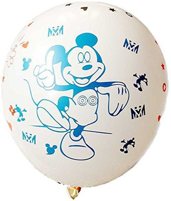 

PARTY PROPZ Printed MICKEY MOUSE AND MINNIE MOUSEBIRTHDAY DECORATION/BALLOON 25 PCS/ MICKEY MOUSE PARTY SUPPLIES Balloon(Multicolor, Pack of 25)
