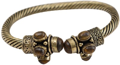 Taj Pearl Brass Cuff